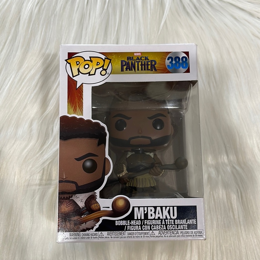 Funko Pop! BLACK PANTHER M’ BAKU 388